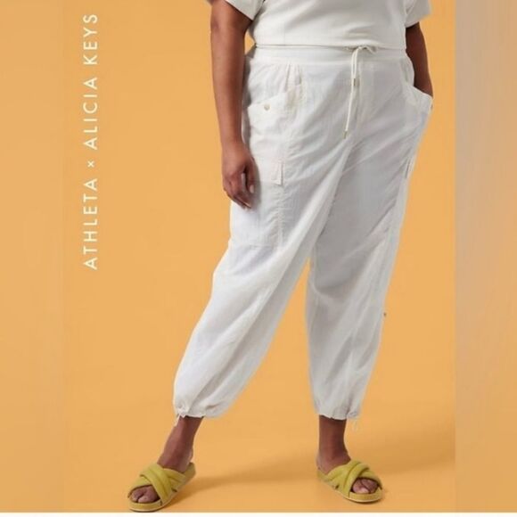 NWT Athleta X Alicia Keys Utility Pant WITH FREE GIFT - Picture 6 of 15